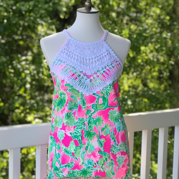 Lilly Pulitzer Dresses & Skirts - NWT Lilly Pulitzer Catty Shack Pearl Shift Dress